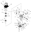 Page C Diagram and Parts List for 1279-1  Briggs and Stratton Pressure Washer